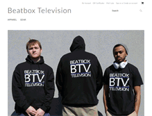 Tablet Screenshot of beatboxtelevision.com